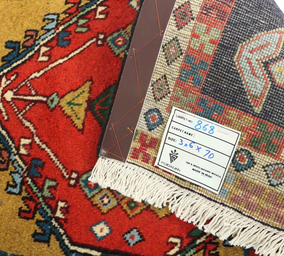 Antique 3M Gharedagh Persian Runner (70yrs) - Image 7