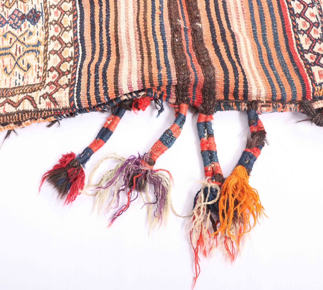 Antique Persian Balouchi Saddle Bag - Image 2