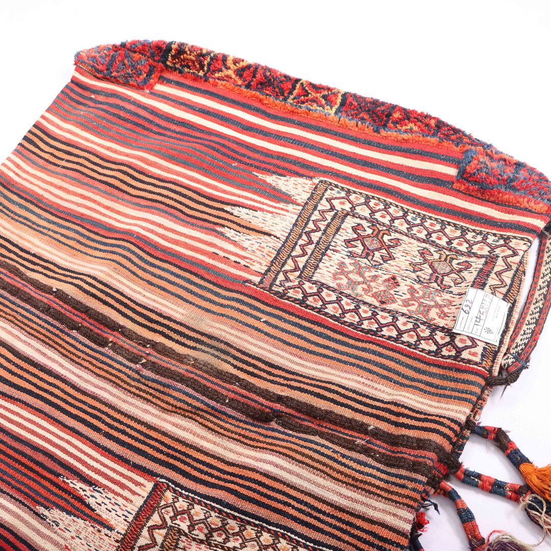 Antique Persian Balouchi Saddle Bag - Image 4