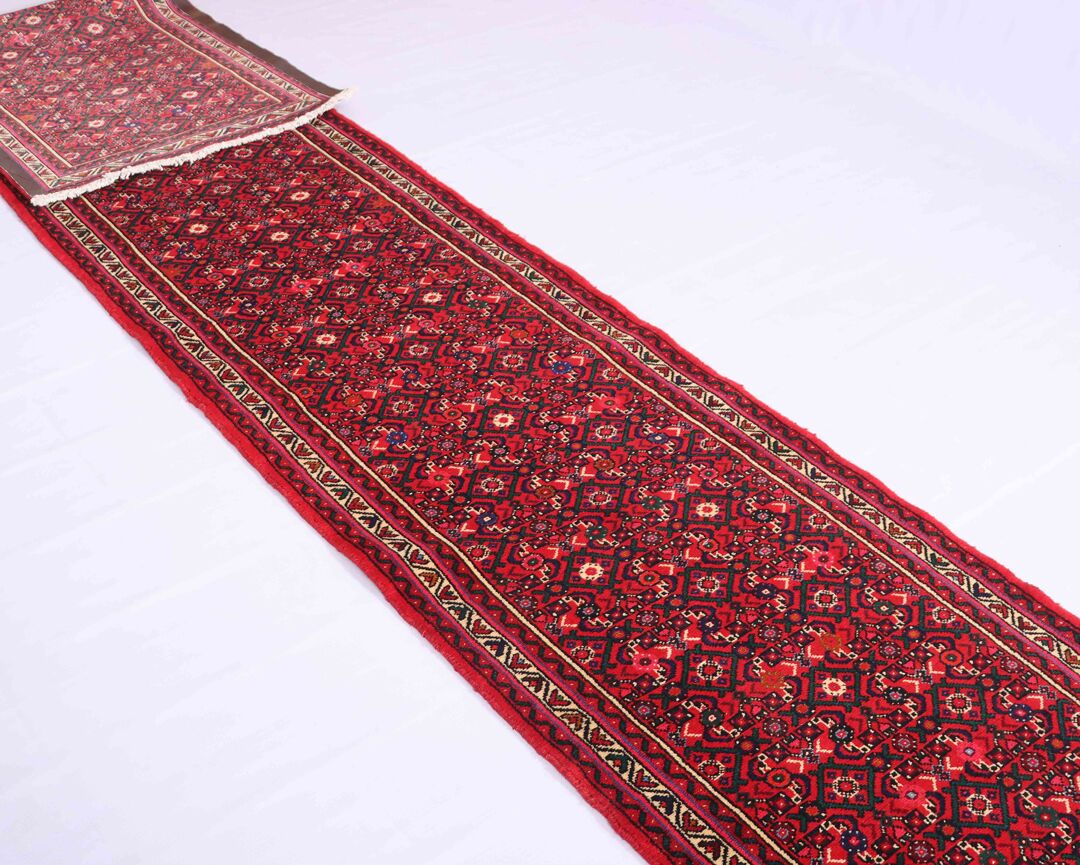 6 M Hamadan Persian Runner (Hosseinabad) - Image 3