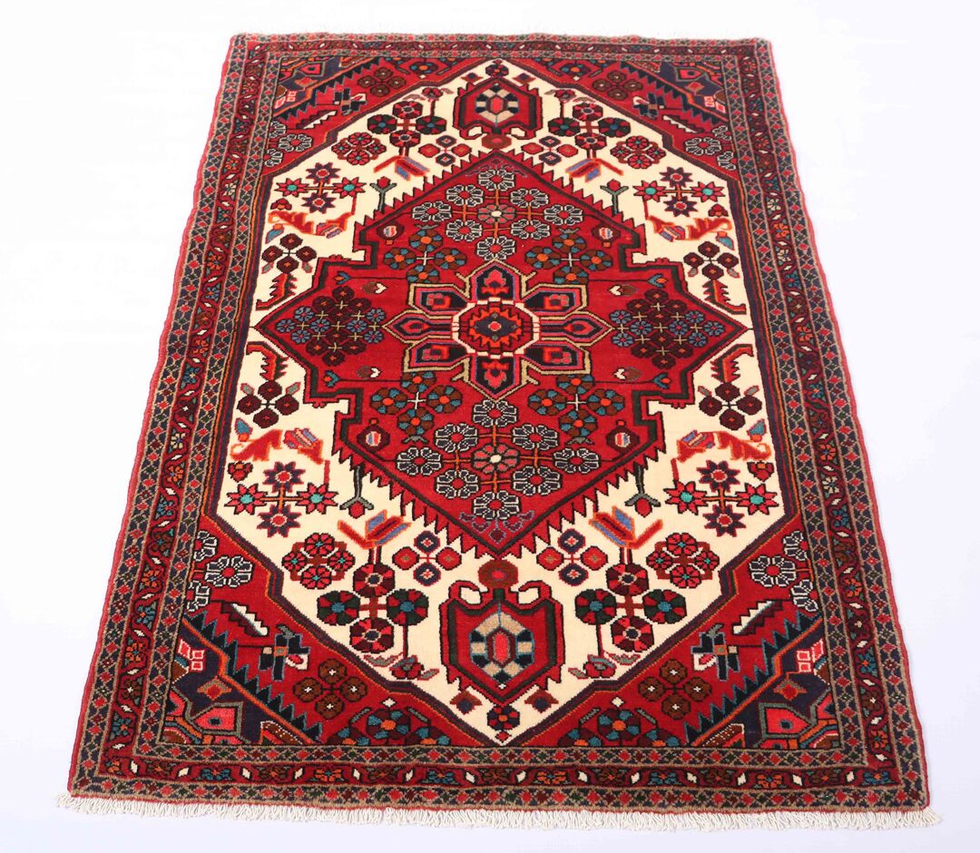 1.6x1.1M Tribal Persian Saveh Rug - Image 3