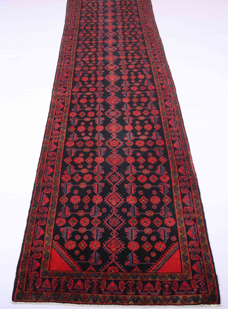 5M Long Hamedan Persian Runner - Image 2