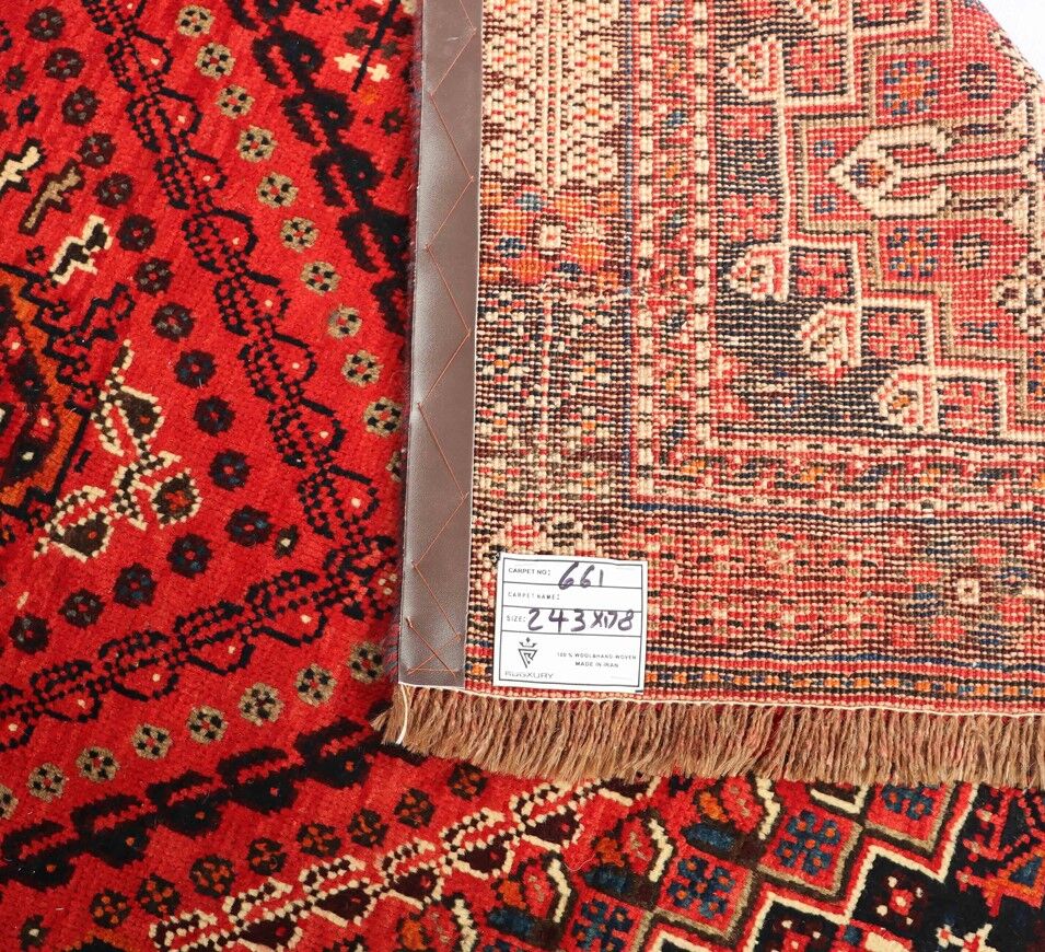 2.4x1.8M Qashghai Shiraz Rug - Image 4