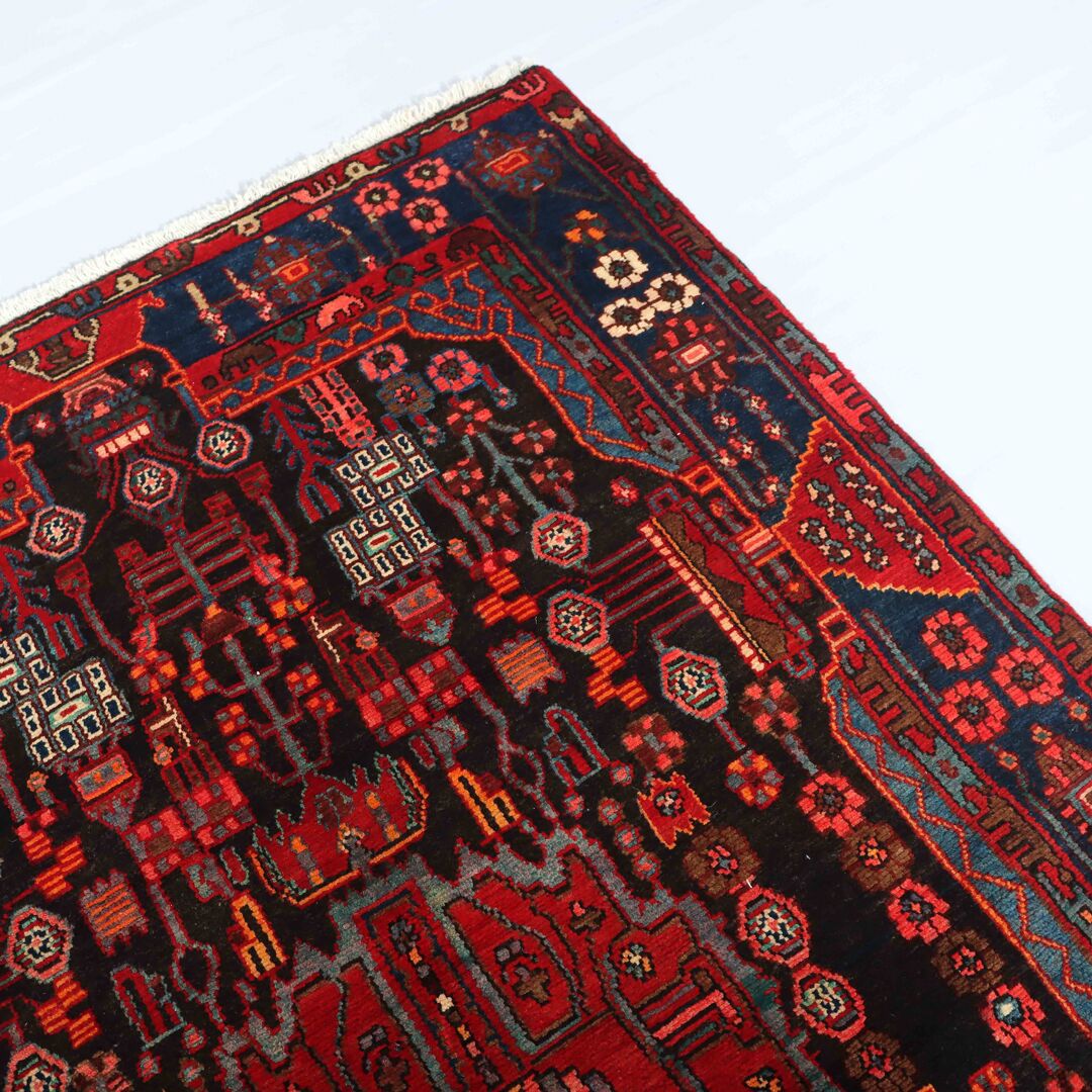 2x1.5M Tribal Nahavand Rug - Image 3