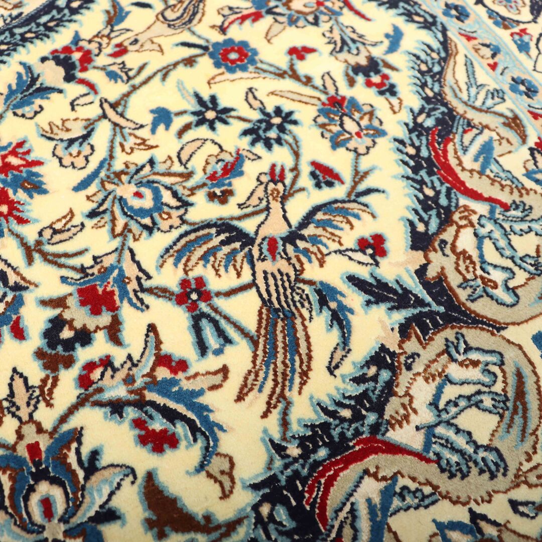 2x1.2M Persian Nain Rug (6La) - Image 5