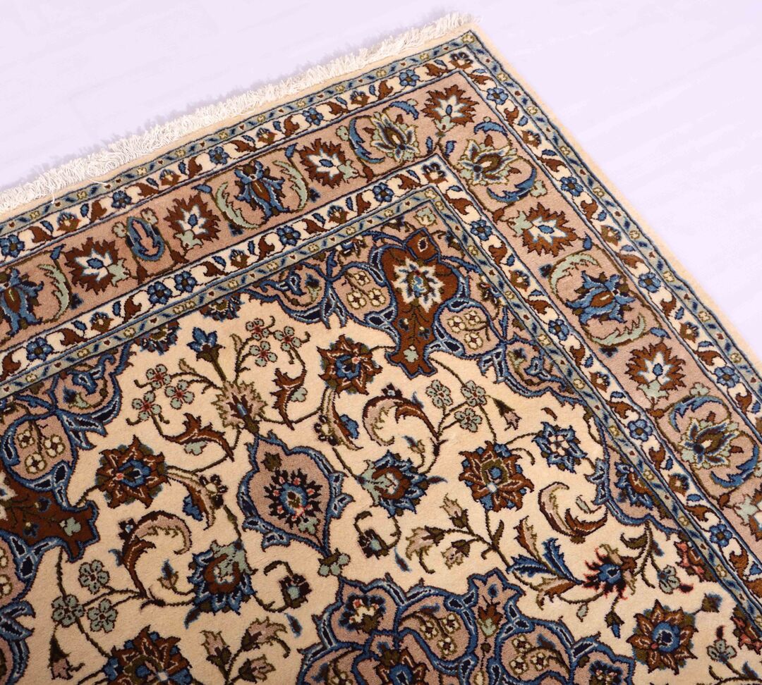 2.1x1.5M Fine Pistachio Kashmar Rug - Image 6