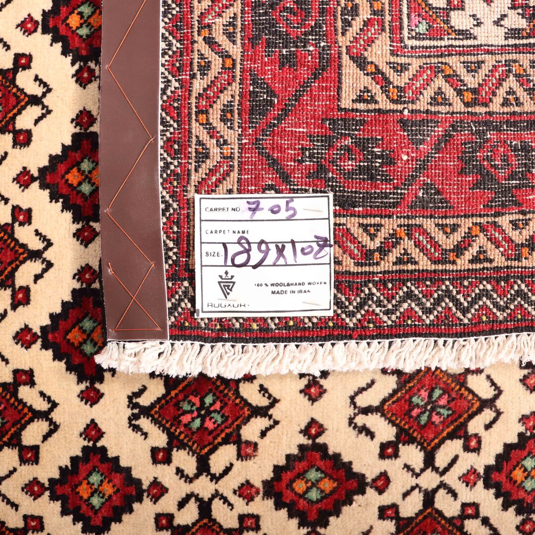 1.9x1M Balouchi Tribal Rug - Image 8