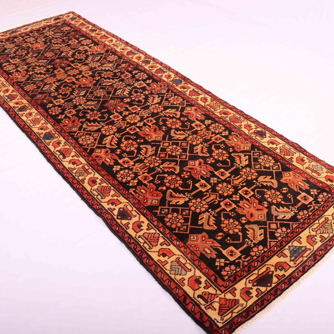3M Vintage Hamadan Persian Runner (Malayer) - Image 5