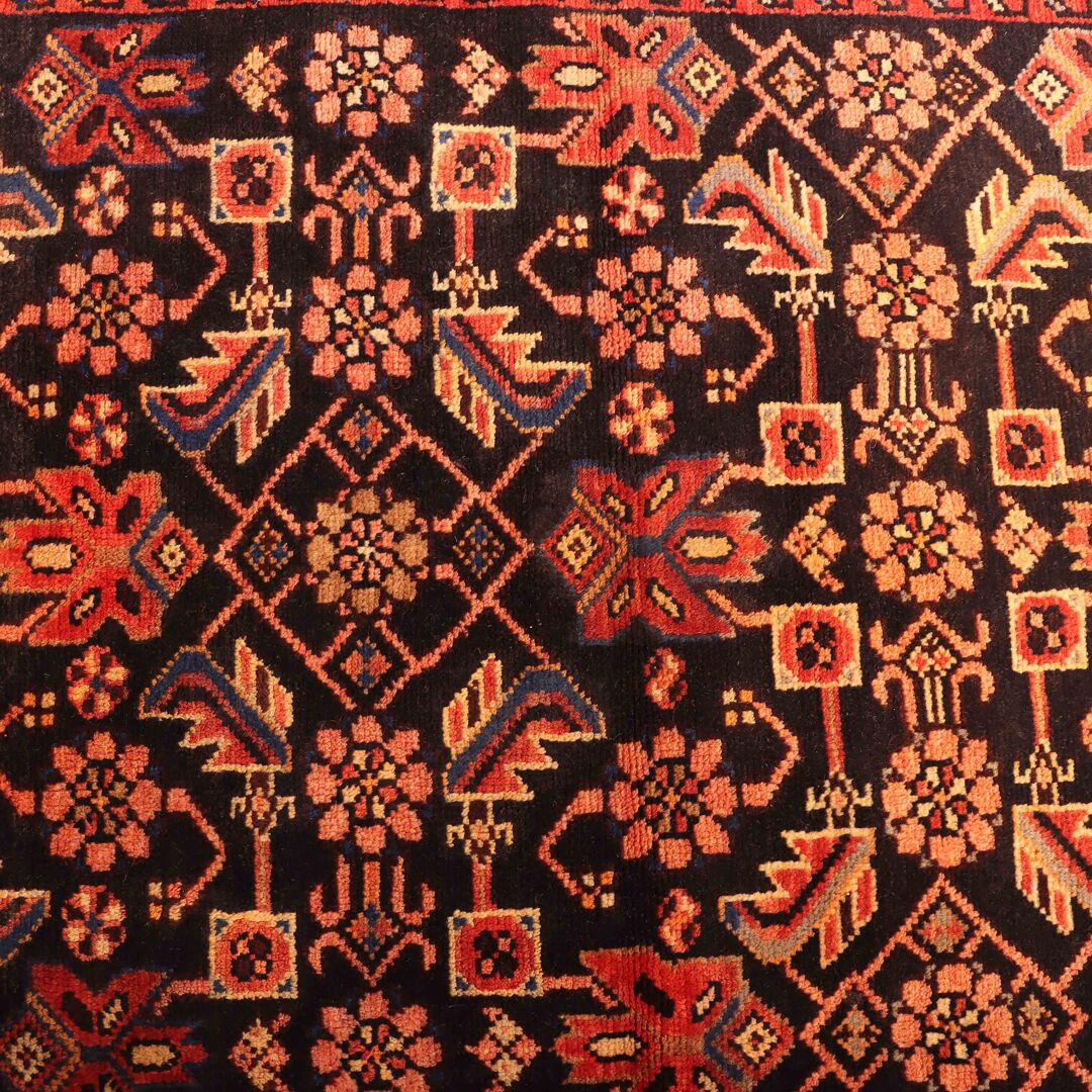 3M Vintage Hamadan Persian Runner (Malayer) - Image 3