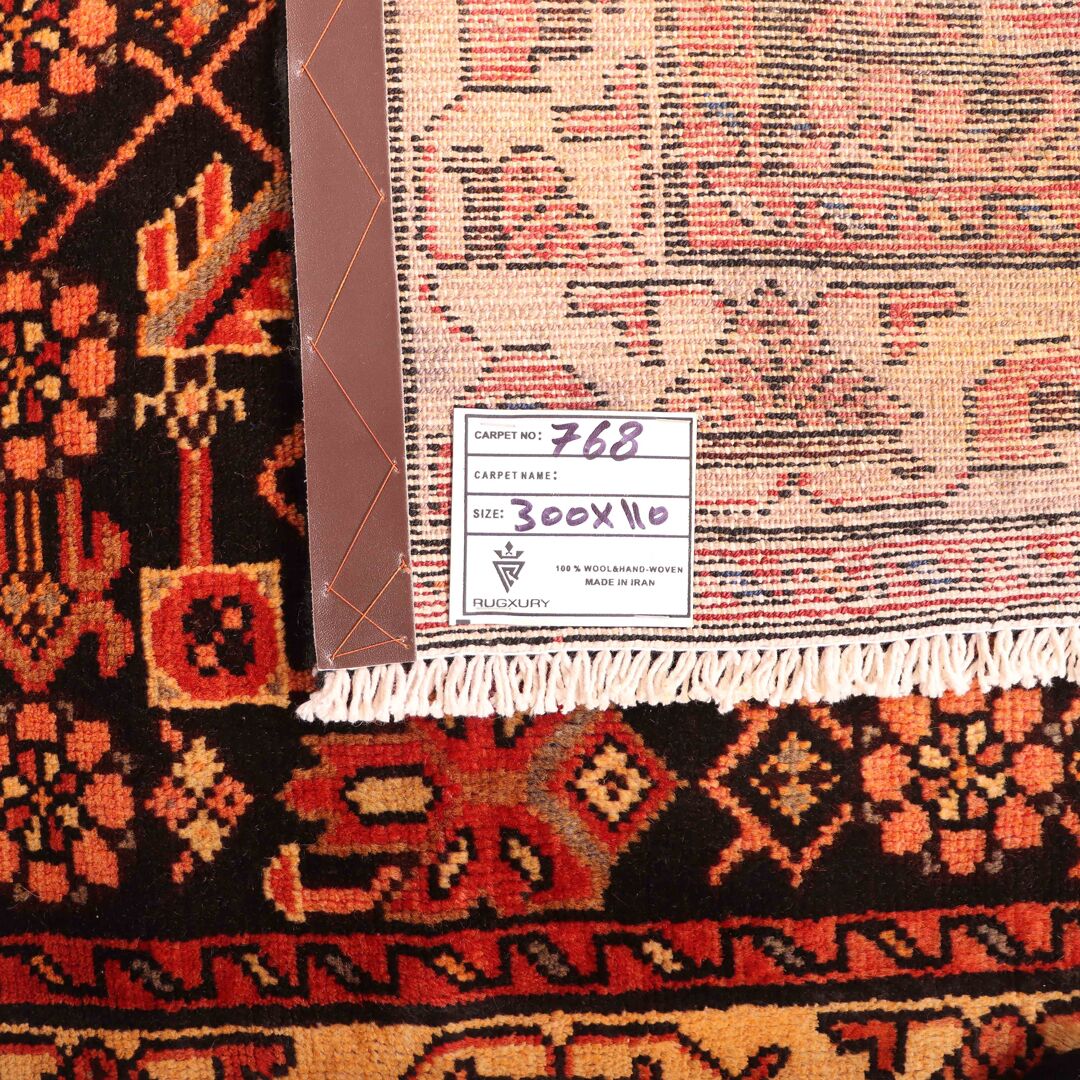 3M Vintage Hamadan Persian Runner (Malayer) - Image 7