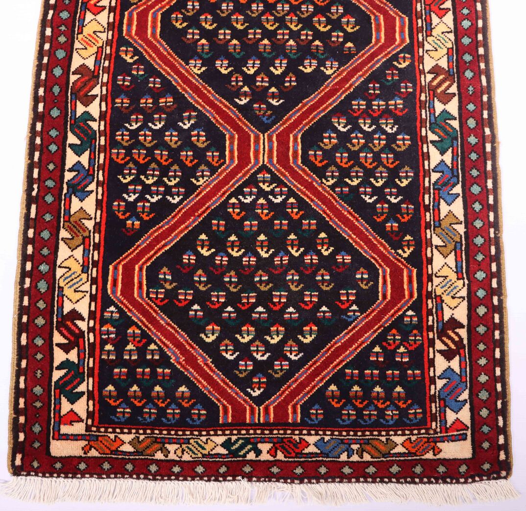Antique 3M Gharedagh Persian Runner (60yrs) - Image 7