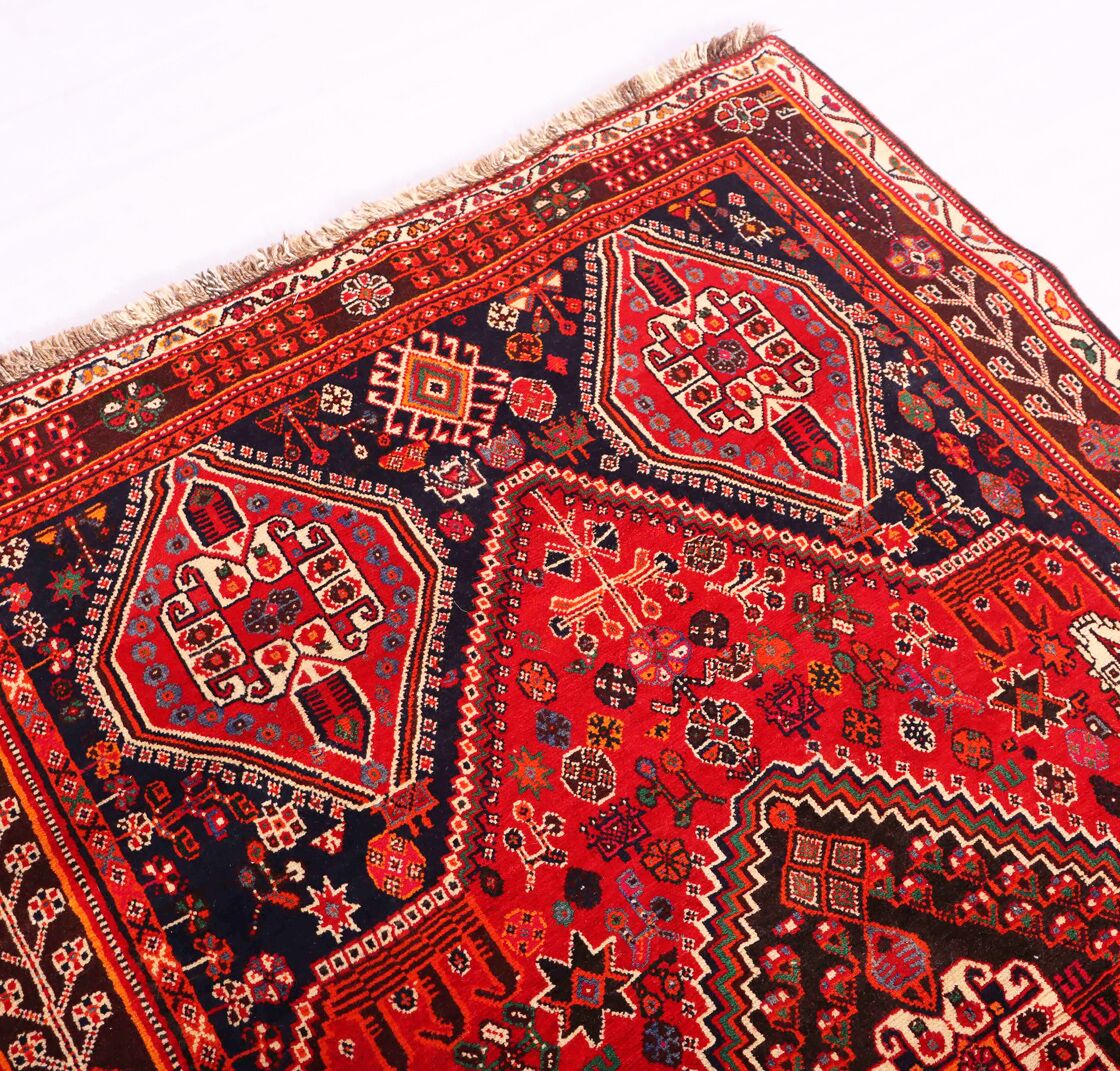 2.4x1.6M Qashghai Shiraz Rug - Image 4
