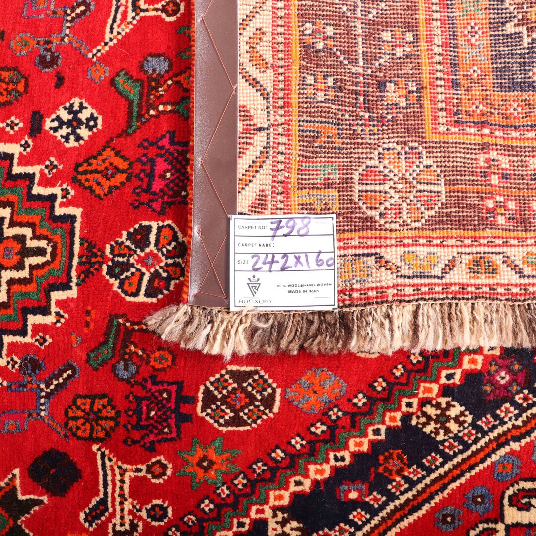 2.4x1.6M Qashghai Shiraz Rug - Image 6