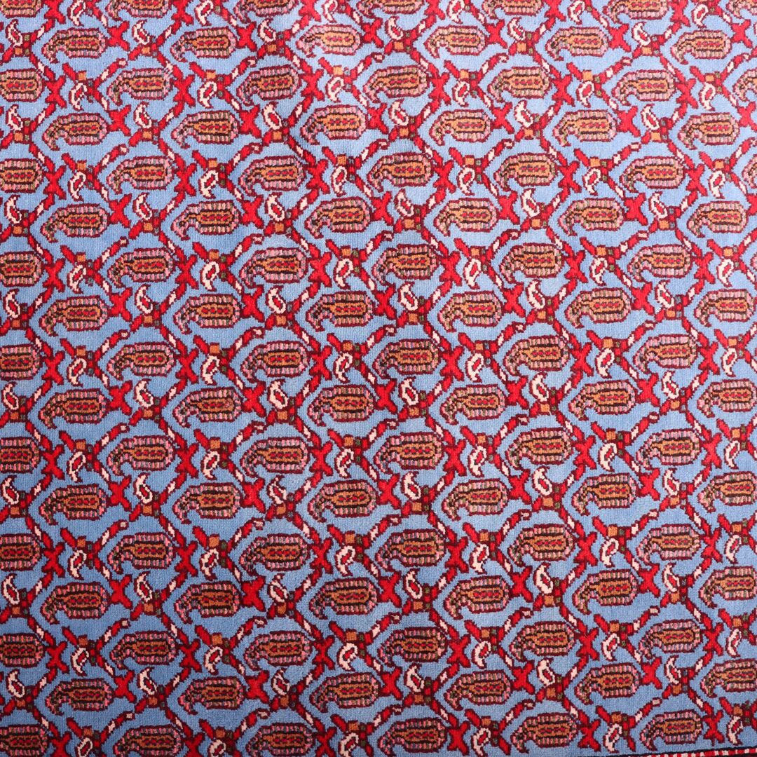 1.5x1M Persian Saveh Paisley Design Rug (Boteh) - Image 4