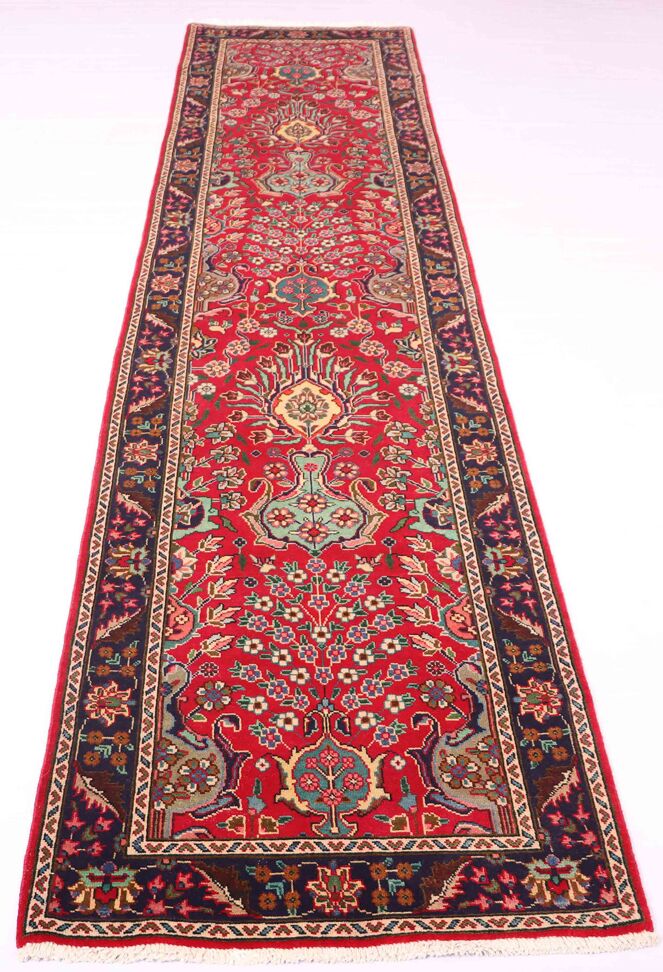 3.8m Vase Design Tabriz Persian Runner - Image 2