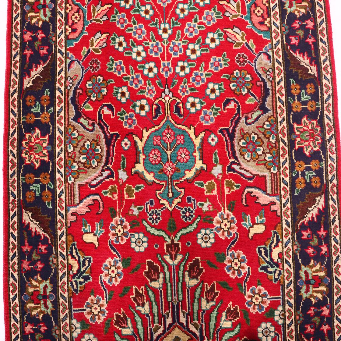 3.8m Vase Design Tabriz Persian Runner - Image 4