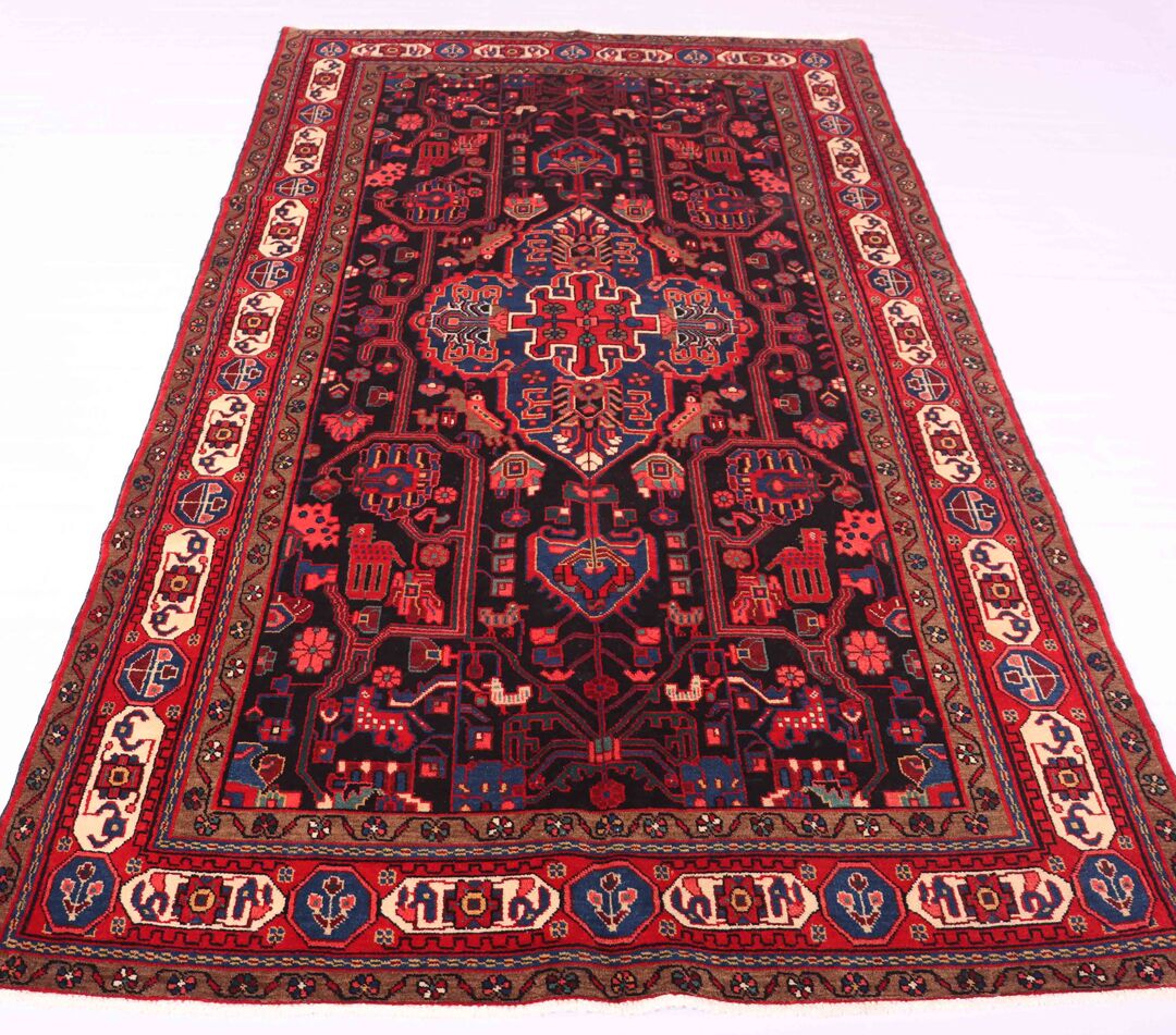 3x1.6M Tribal Nahavand Rug - Image 8
