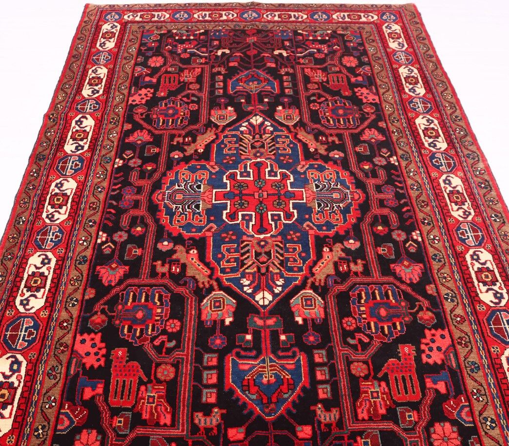 3x1.6M Tribal Nahavand Rug - Image 2