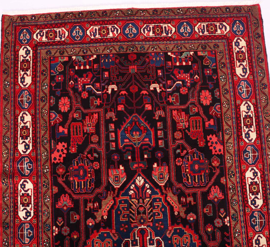 3x1.6M Tribal Nahavand Rug - Image 5