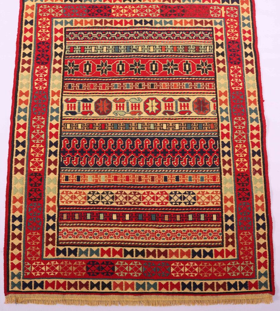1x0.8M Persian Sumak Kilim Rug - Image 2