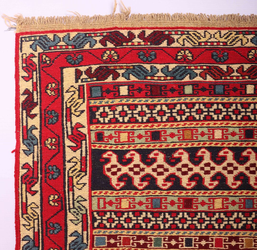 1x0.8M Persian Sumak Kilim Rug - Image 6