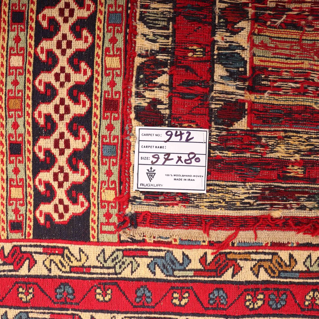 1x0.8M Persian Sumak Kilim Rug - Image 7
