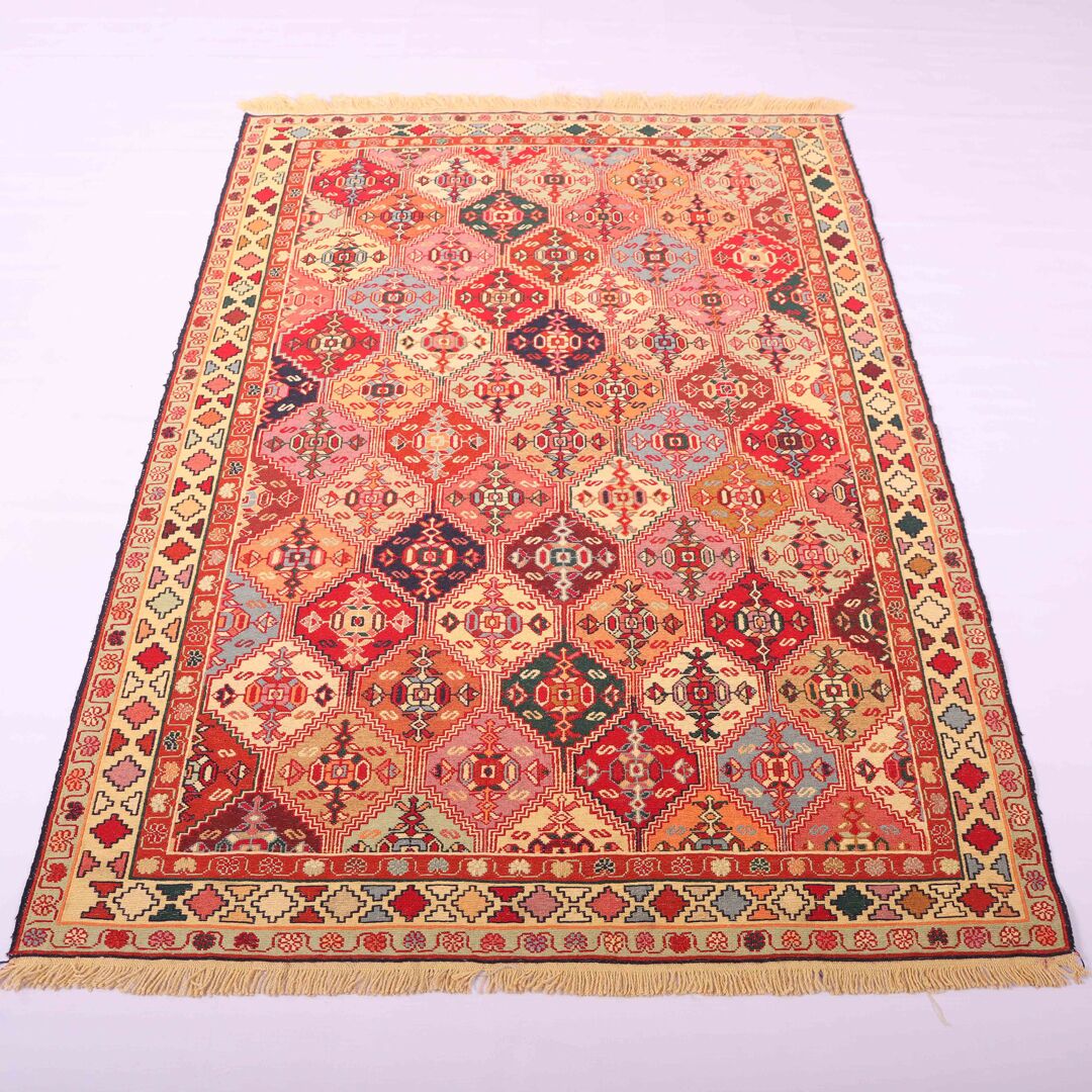 1.9x1.3M Persian Sumak Kilim Rug - Image 2