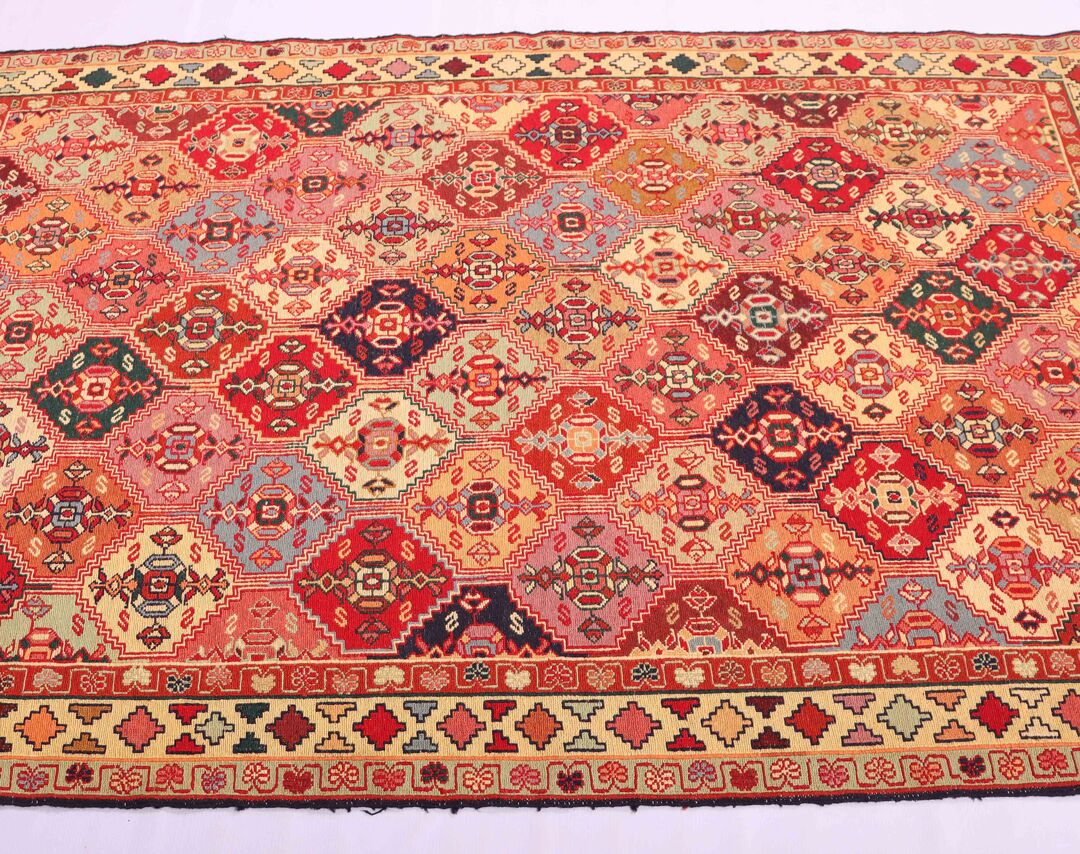 1.9x1.3M Persian Sumak Kilim Rug - Image 4