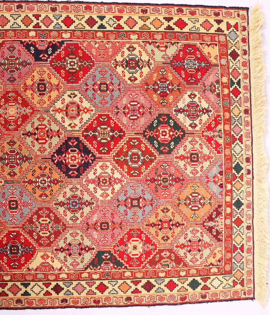 1.9x1.3M Persian Sumak Kilim Rug - Image 7