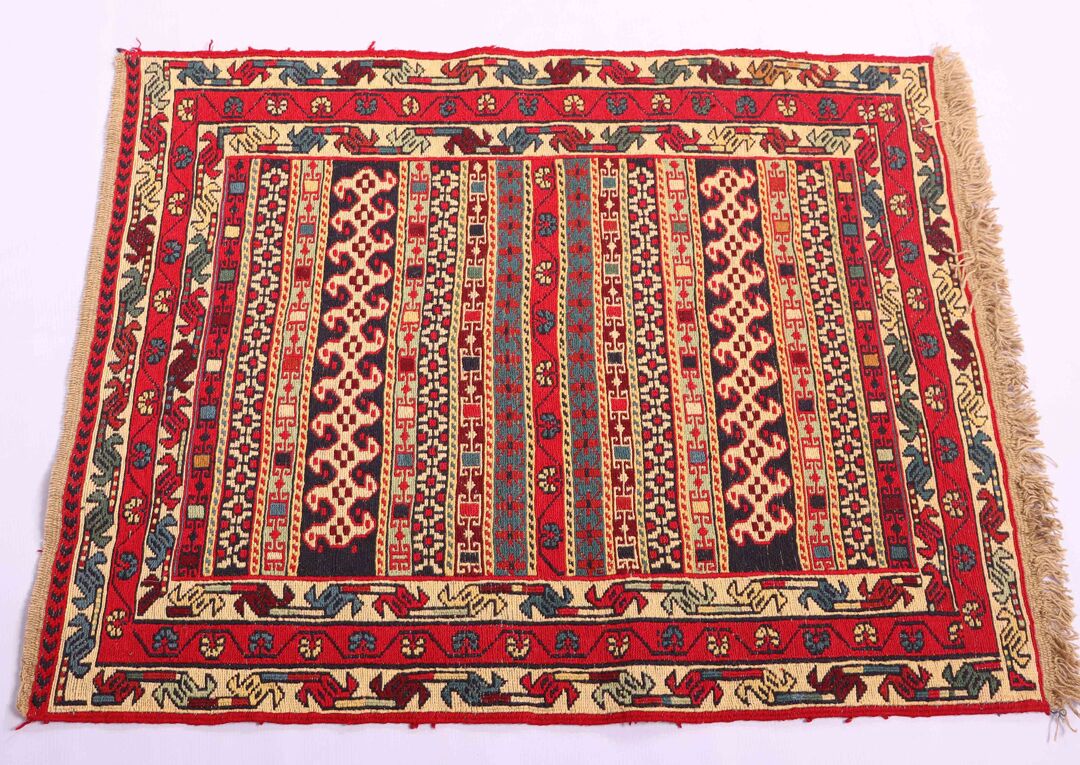 1x0.8M Persian Sumak Kilim Rug - Image 3