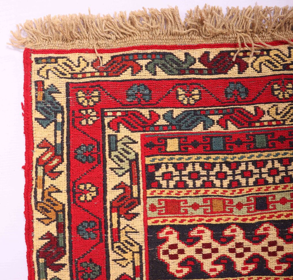 1x0.8M Persian Sumak Kilim Rug - Image 4