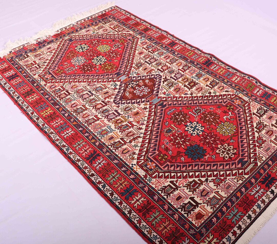 2x1.3M Persian Sumak Kilim Rug - Image 3