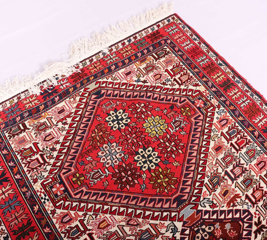 2x1.3M Persian Sumak Kilim Rug - Image 5