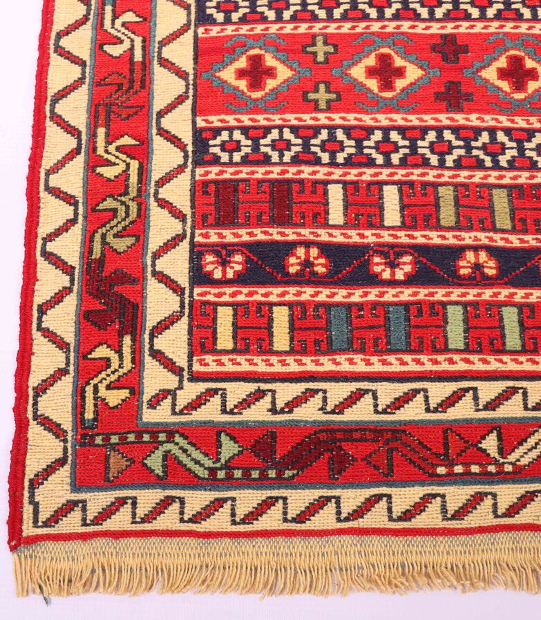 1x0.9M Persian Sumak Kilim Rug - Image 2