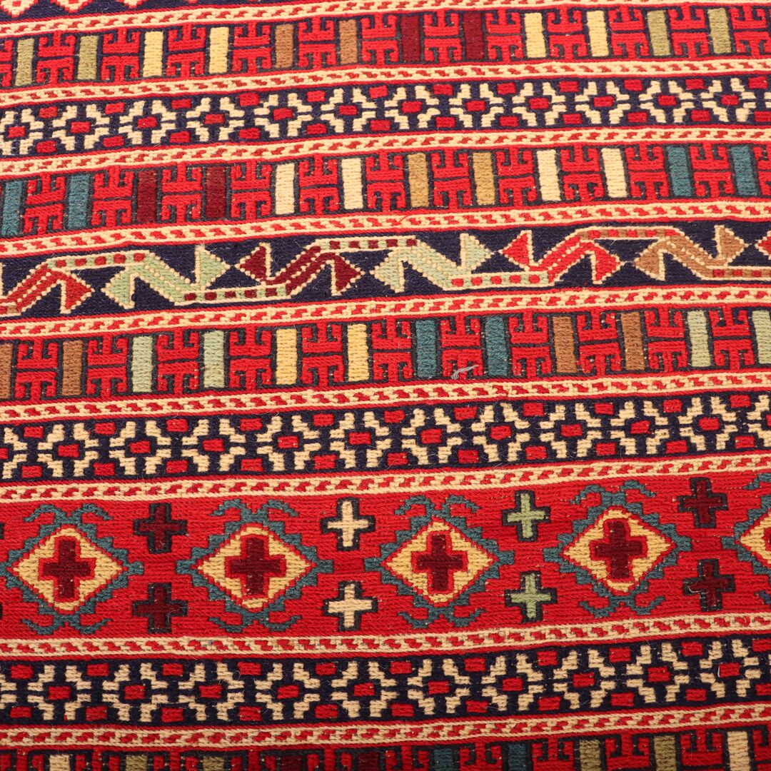 1x0.9M Persian Sumak Kilim Rug - Image 3