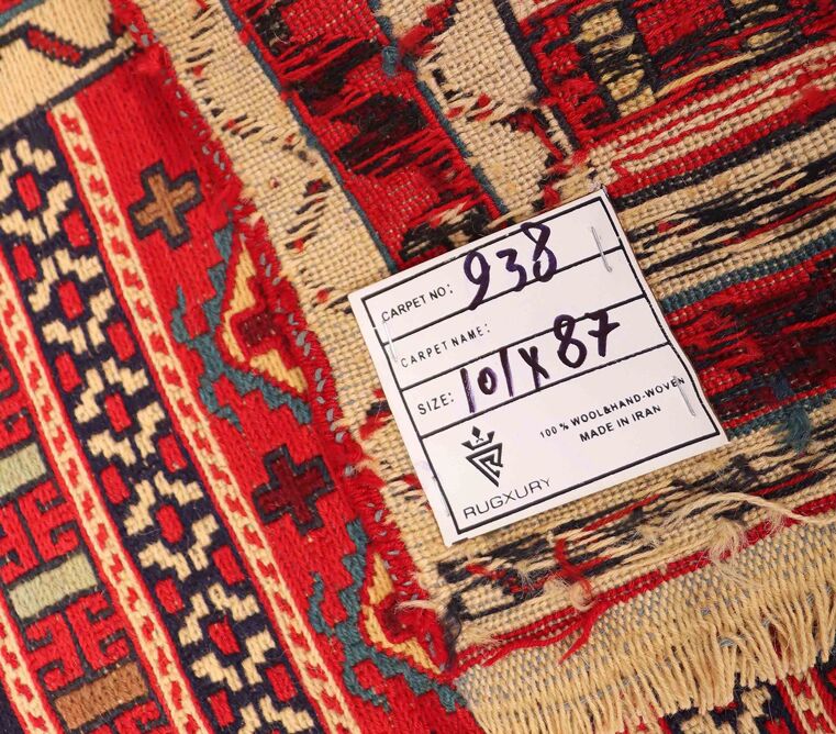 1x0.9M Persian Sumak Kilim Rug - Image 4