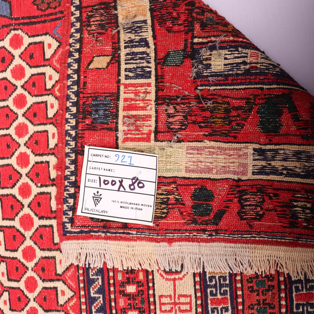 1x0.8M Persian Sumak Kilim Rug - Image 4