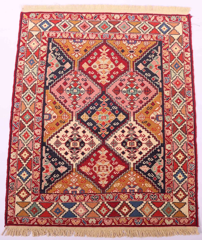 1x0.8M Persian Sumak Kilim Rug - Image 2