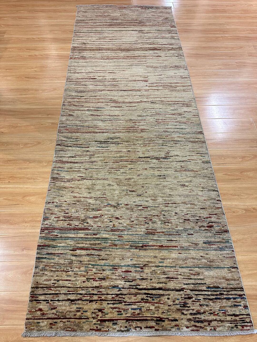3m Contemporary Afghan Chobi Runner - Image 2