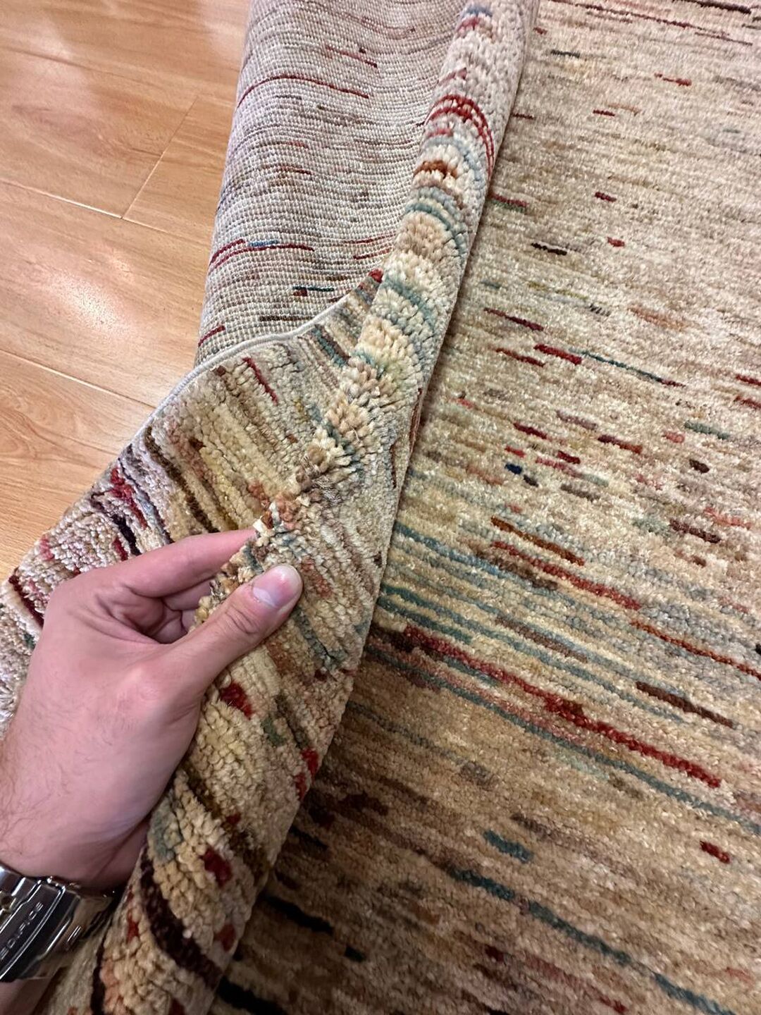 3m Contemporary Afghan Chobi Runner - Image 9
