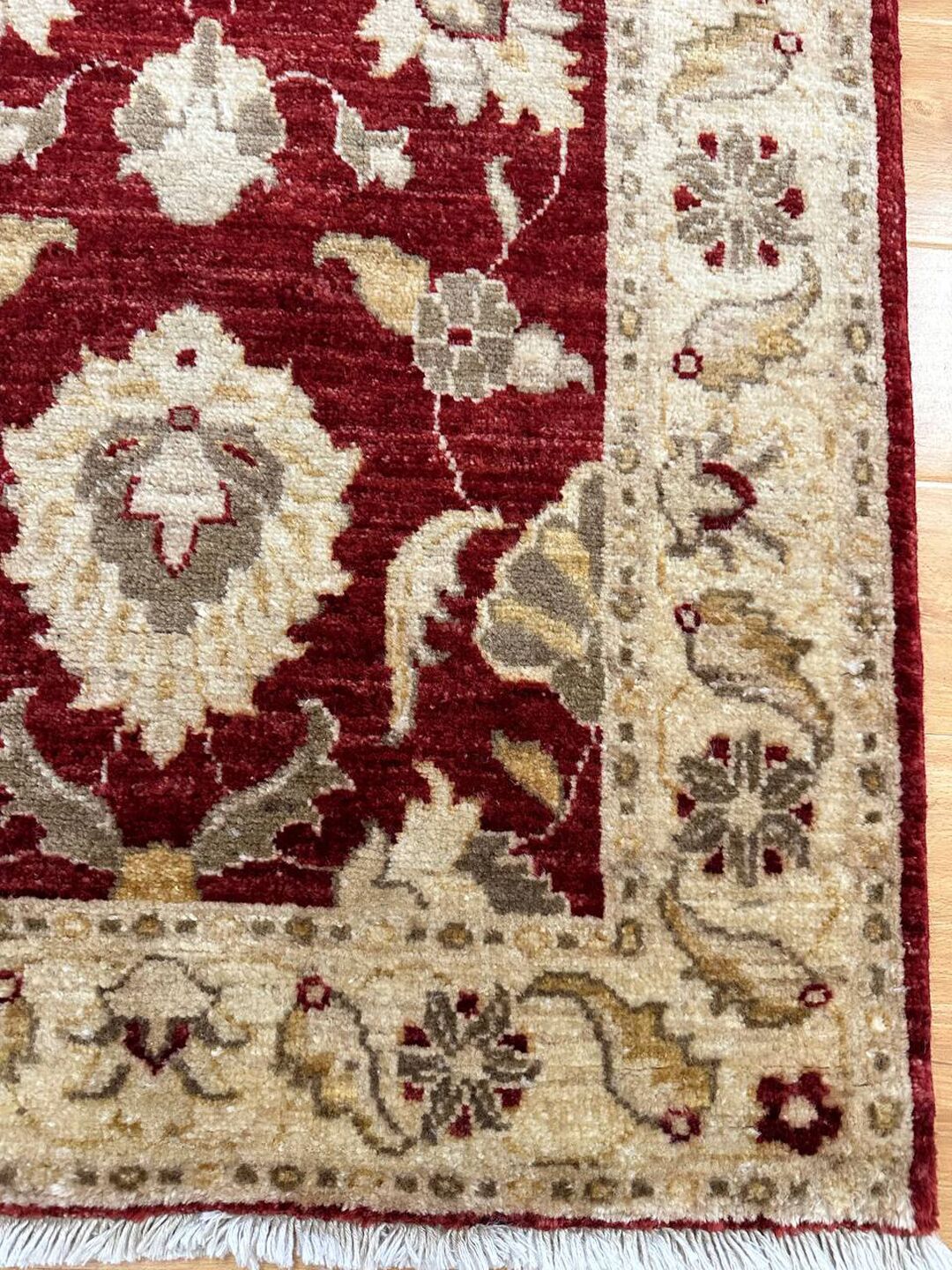3.5 x 0.77 m Afghan Ziegler Chobi Hall Runner - Image 10
