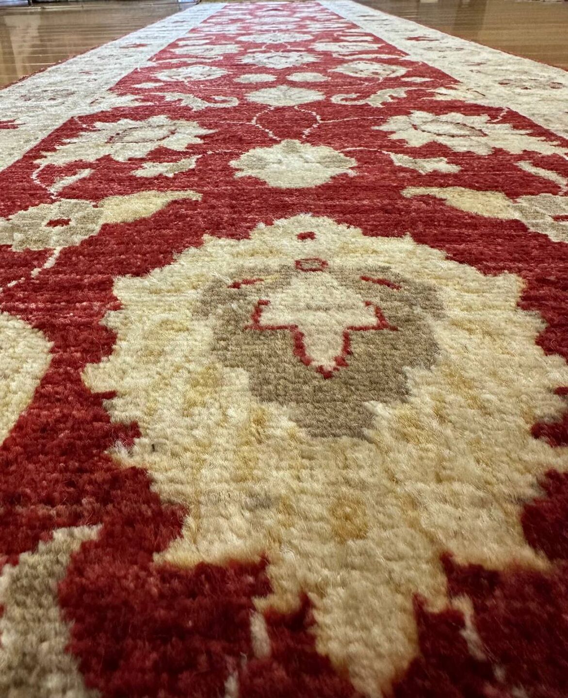 3.5 x 0.77 m Afghan Ziegler Chobi Hall Runner - Image 3