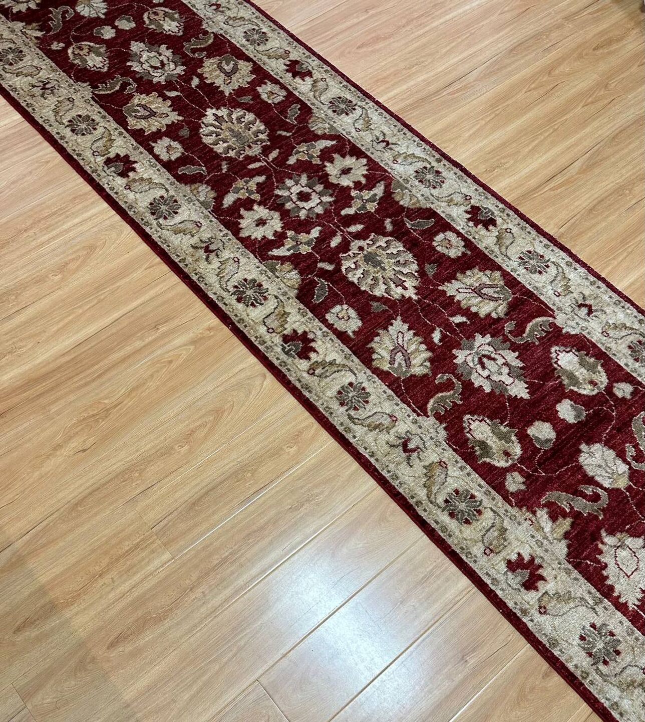 3.5 x 0.77 m Afghan Ziegler Chobi Hall Runner - Image 4