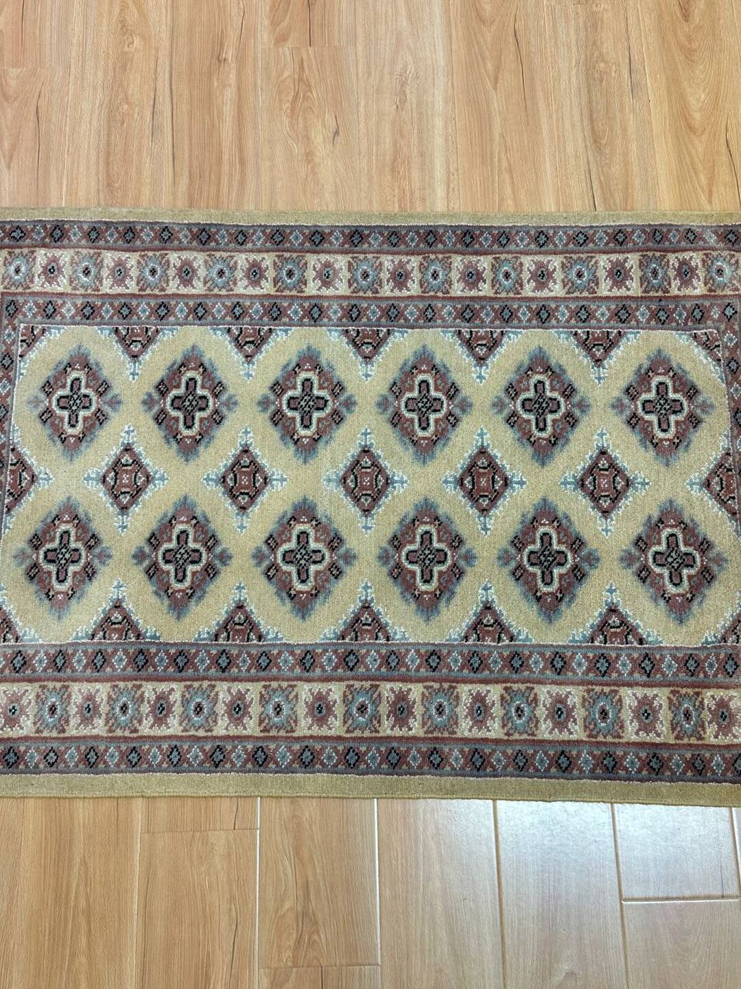 1.3x0.8 M Handmade Pakistani Rug - Image 9
