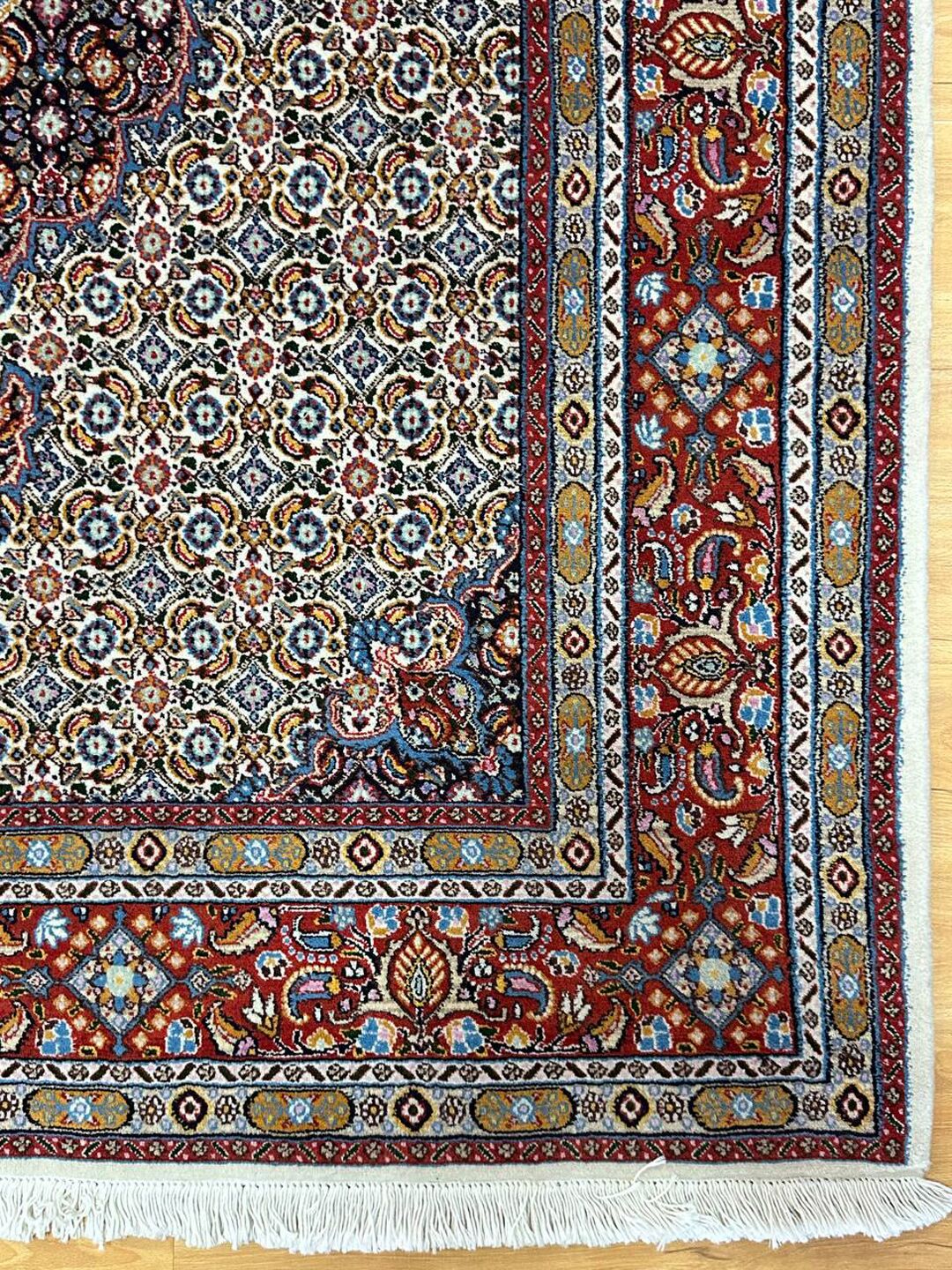 2x1.5M Fine Herati Birjand Persian Rug (Mahi) - Image 10