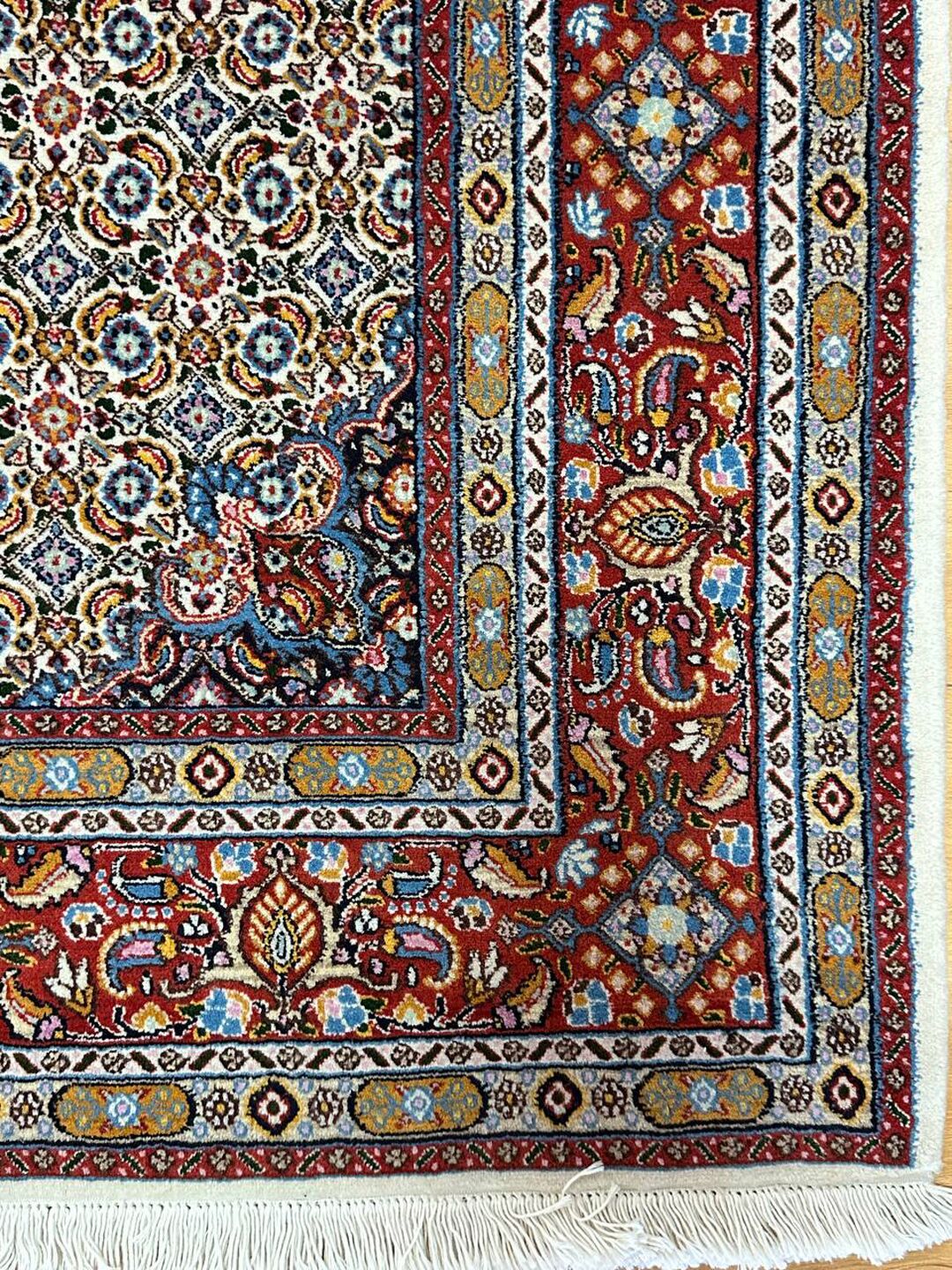 2x1.5M Fine Herati Birjand Persian Rug (Mahi) - Image 13