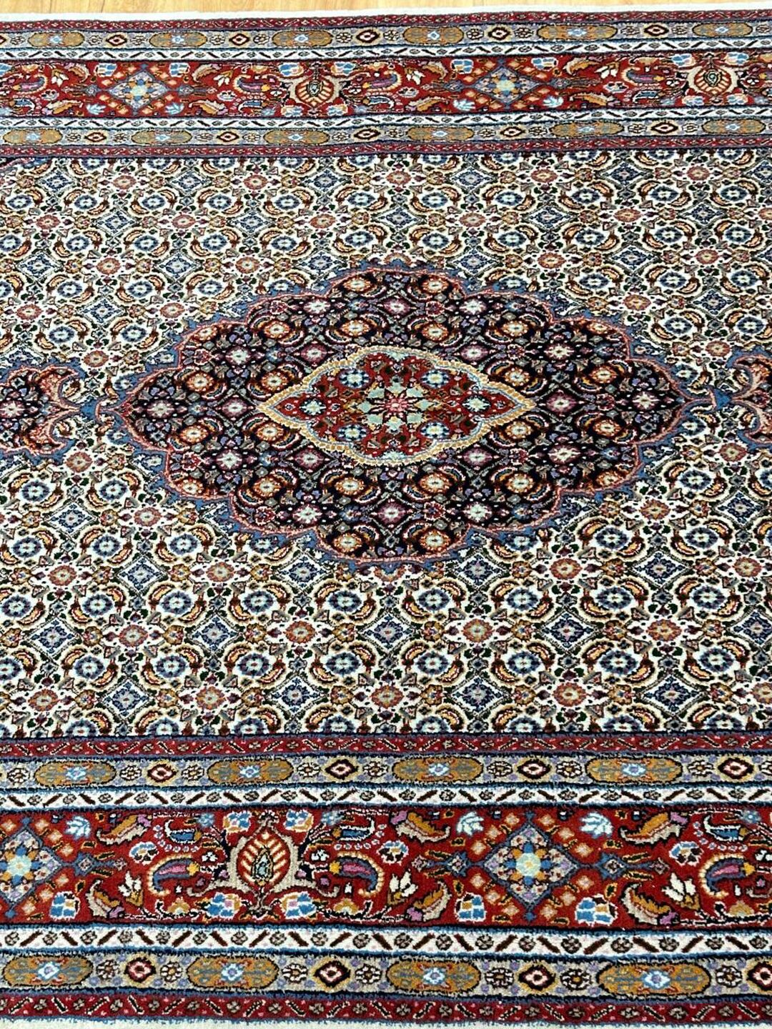 2x1.5M Fine Herati Birjand Persian Rug (Mahi) - Image 9