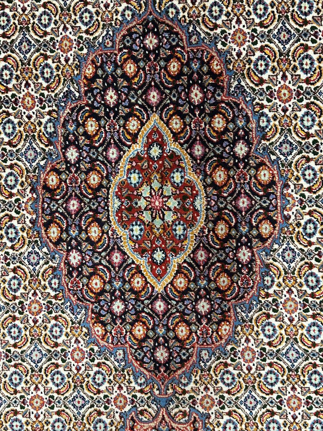 2x1.5M Fine Herati Birjand Persian Rug (Mahi) - Image 8