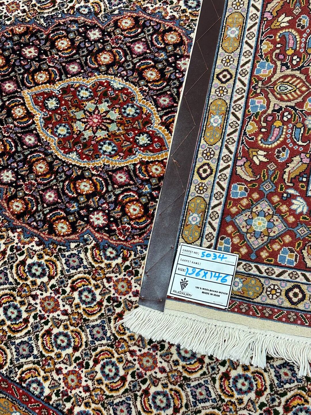 2x1.5M Fine Herati Birjand Persian Rug (Mahi) - Image 15