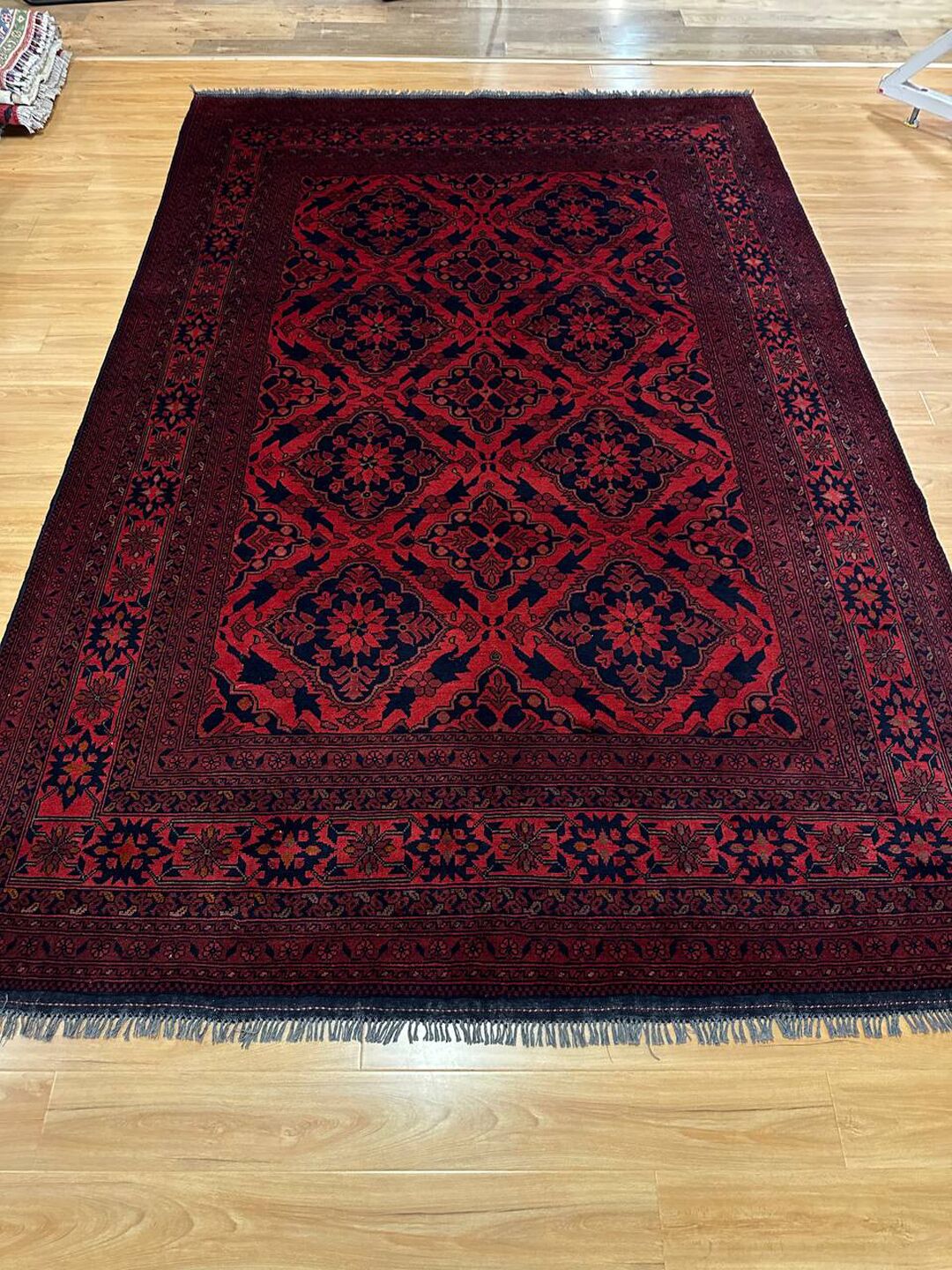 3.15 X 2 M Khal Mou Afghan Rug - Image 2